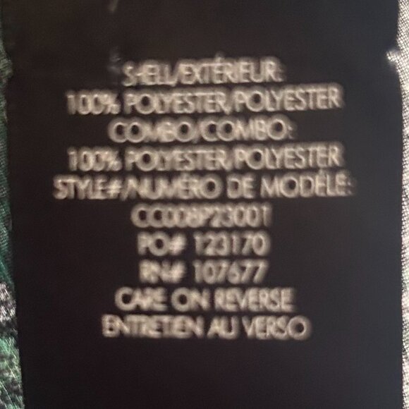 Alice + Olivia Paisley Ruffle Sheer Long Sleeve Blouse Olive Teal Designer XS - Picture 9 of 10